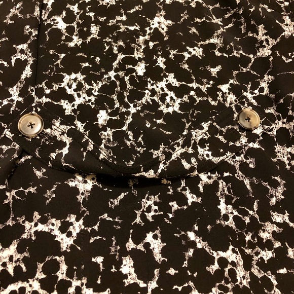 Auth Alexander Wang Printed Button-Up Silk Blazer US 4 - Picture 4 of 9